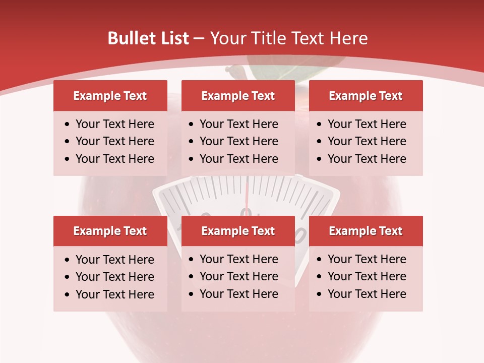 Lose Calories Concept PowerPoint Template
