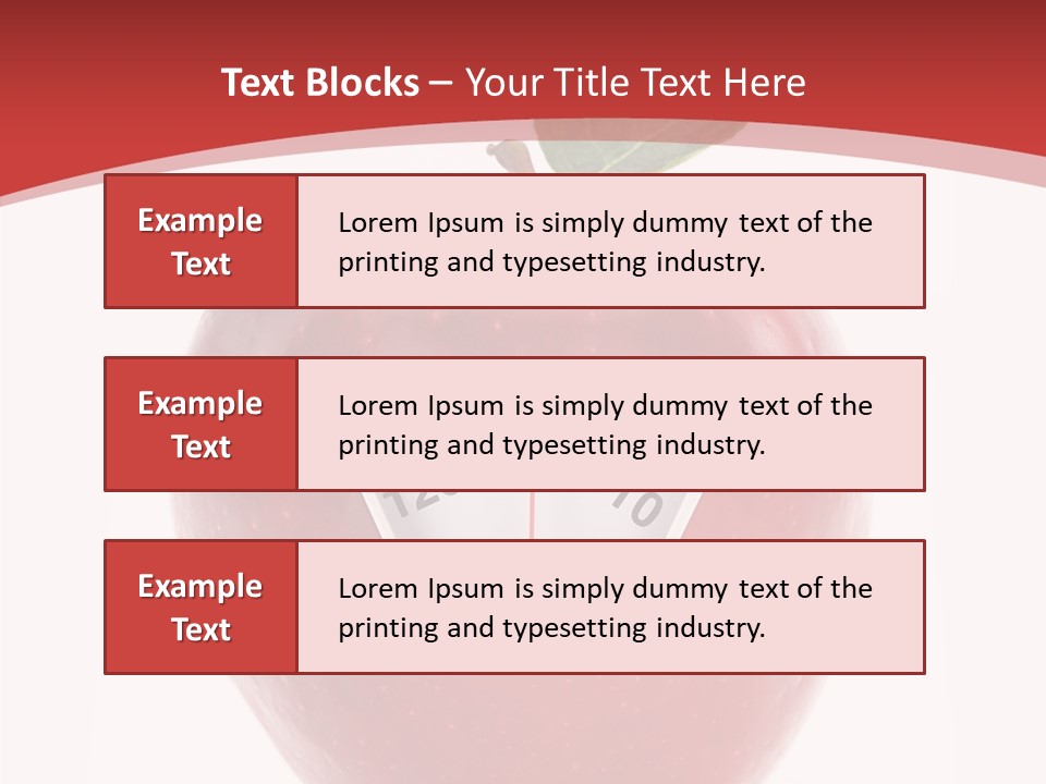 Lose Calories Concept PowerPoint Template