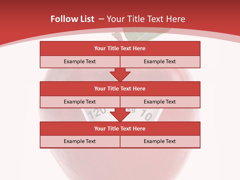 Lose Calories Concept PowerPoint Template