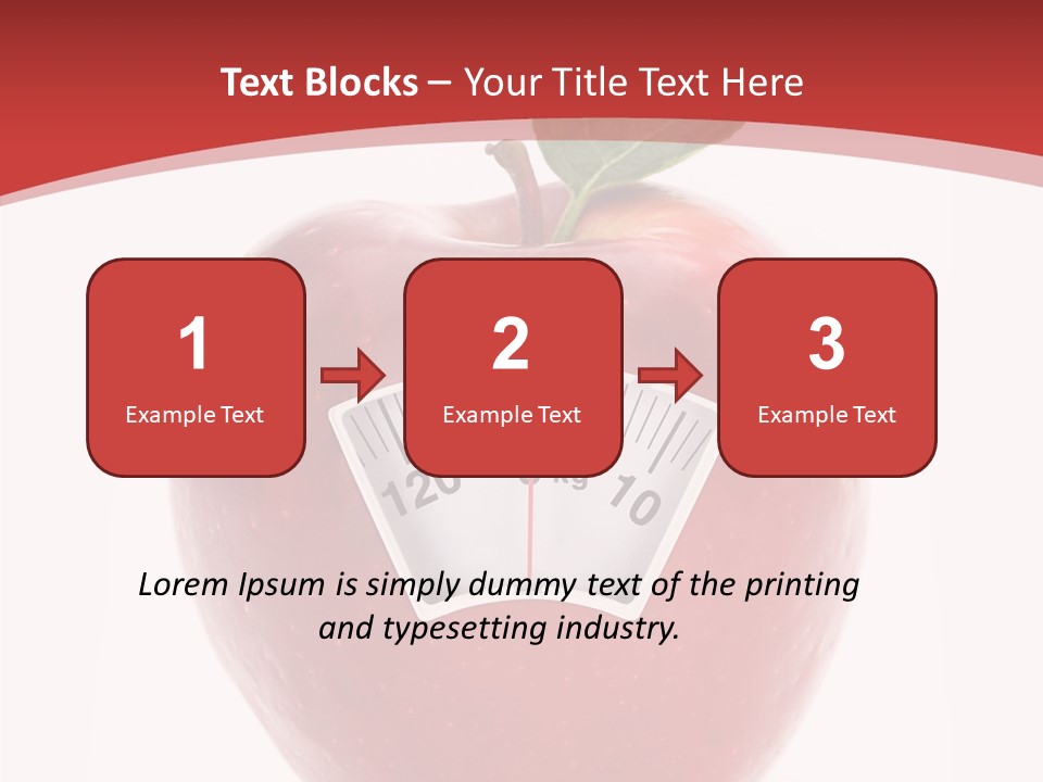 Lose Calories Concept PowerPoint Template