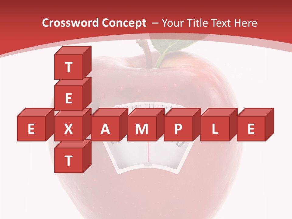 Lose Calories Concept PowerPoint Template