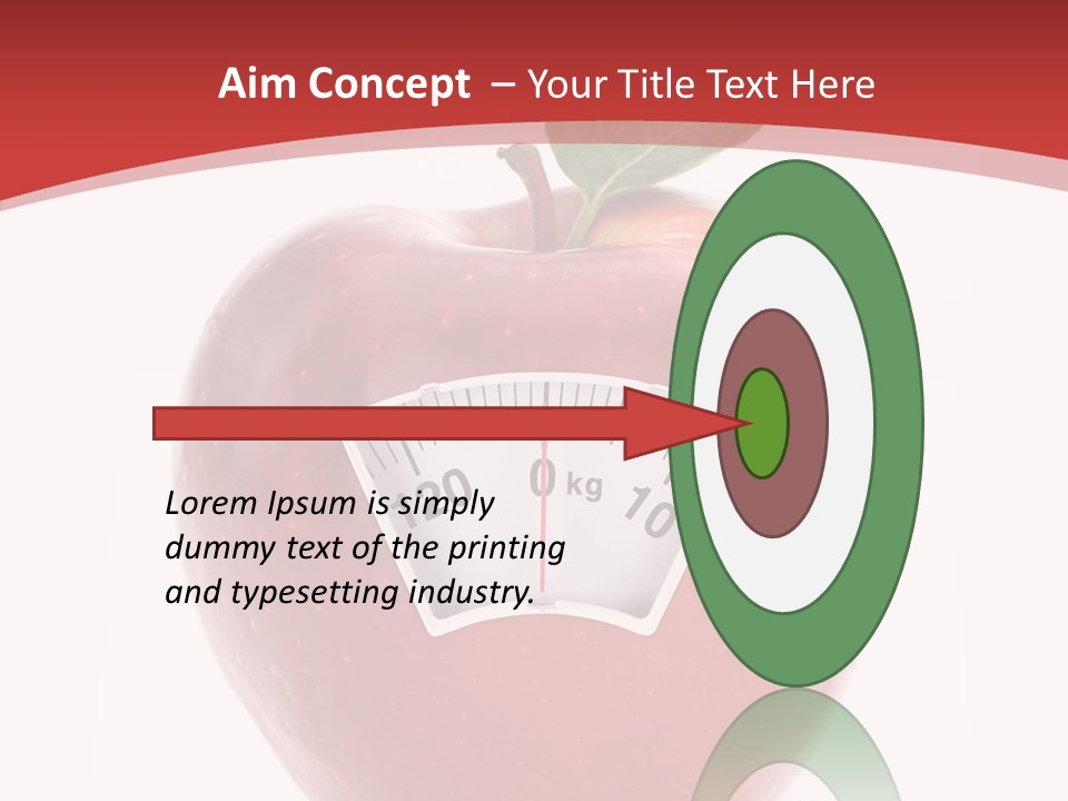Lose Calories Concept PowerPoint Template