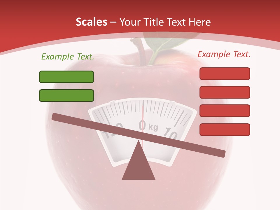 Lose Calories Concept PowerPoint Template