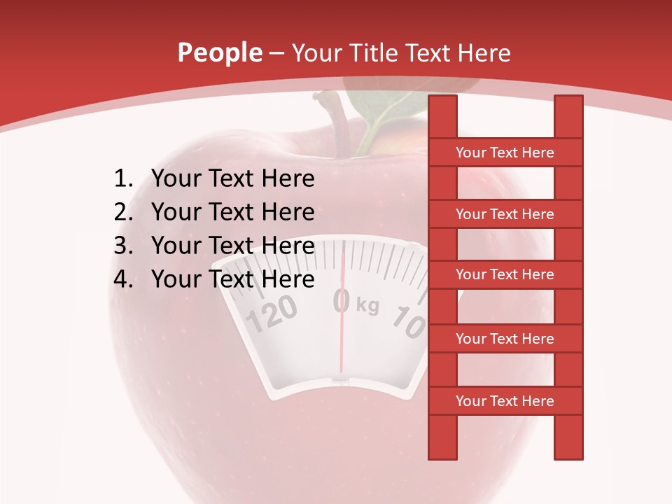 Lose Calories Concept PowerPoint Template