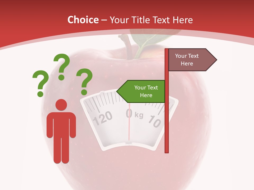 Lose Calories Concept PowerPoint Template