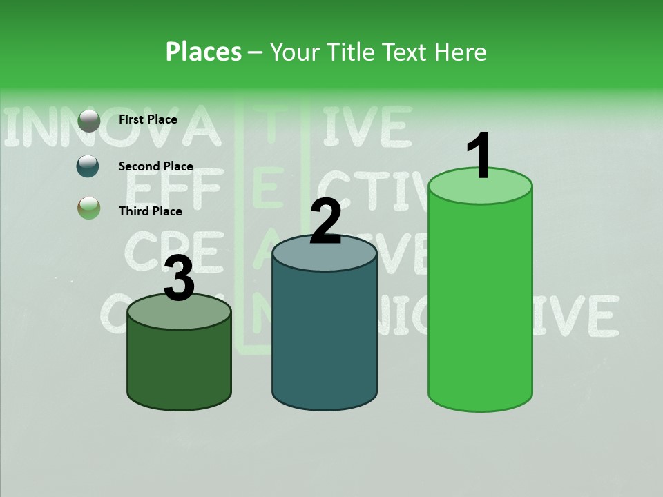 Successful White Teaching PowerPoint Template
