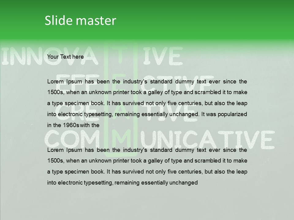 Successful White Teaching PowerPoint Template