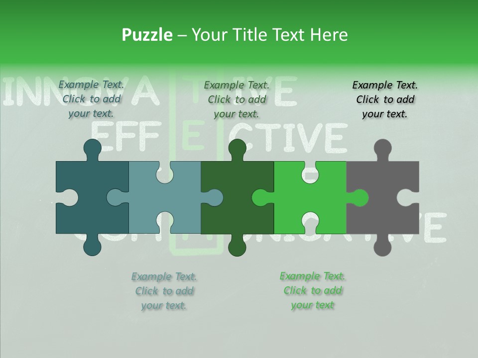 Successful White Teaching PowerPoint Template