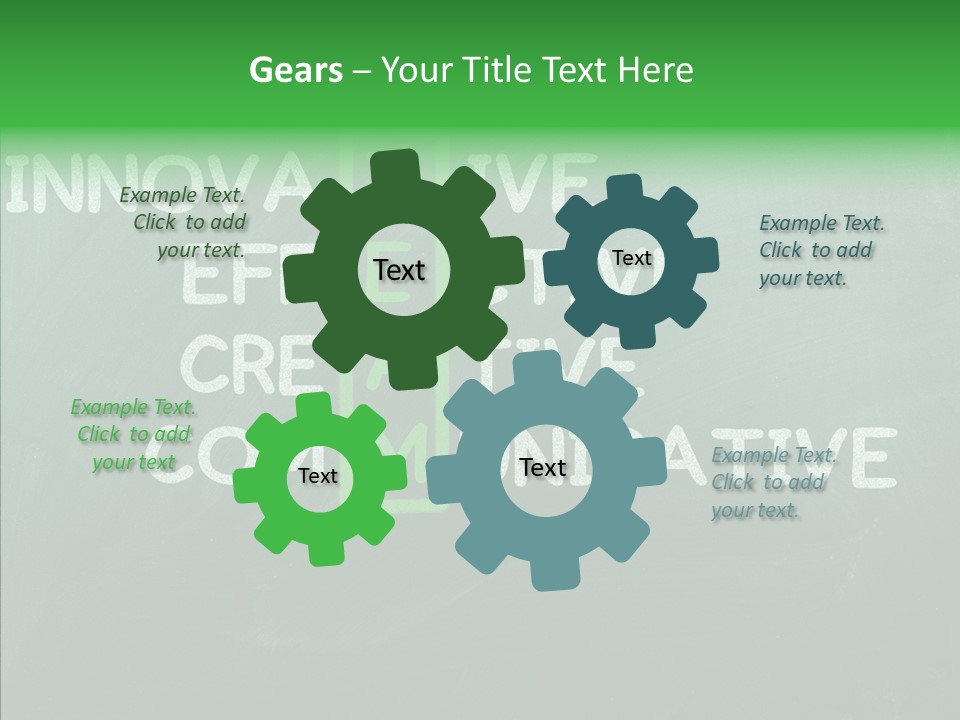 Successful White Teaching PowerPoint Template