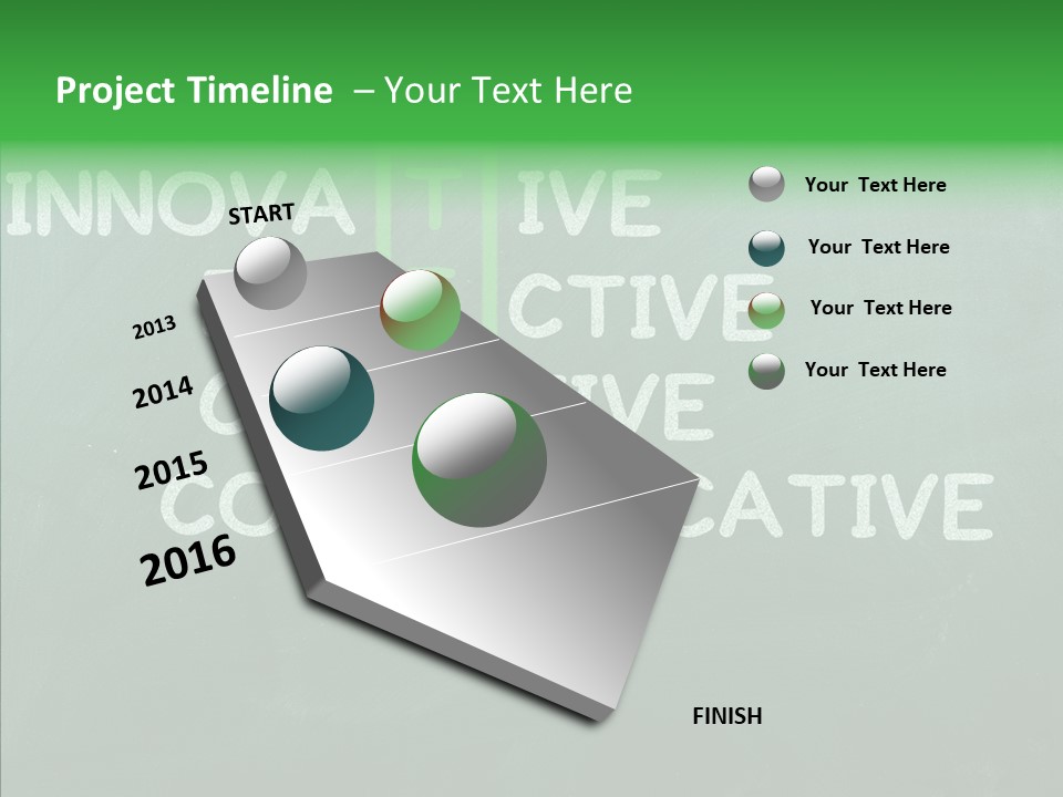 Successful White Teaching PowerPoint Template