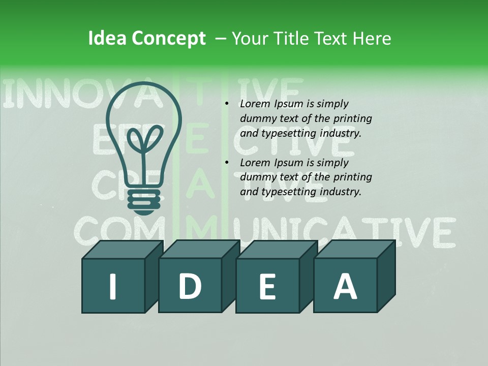 Successful White Teaching PowerPoint Template