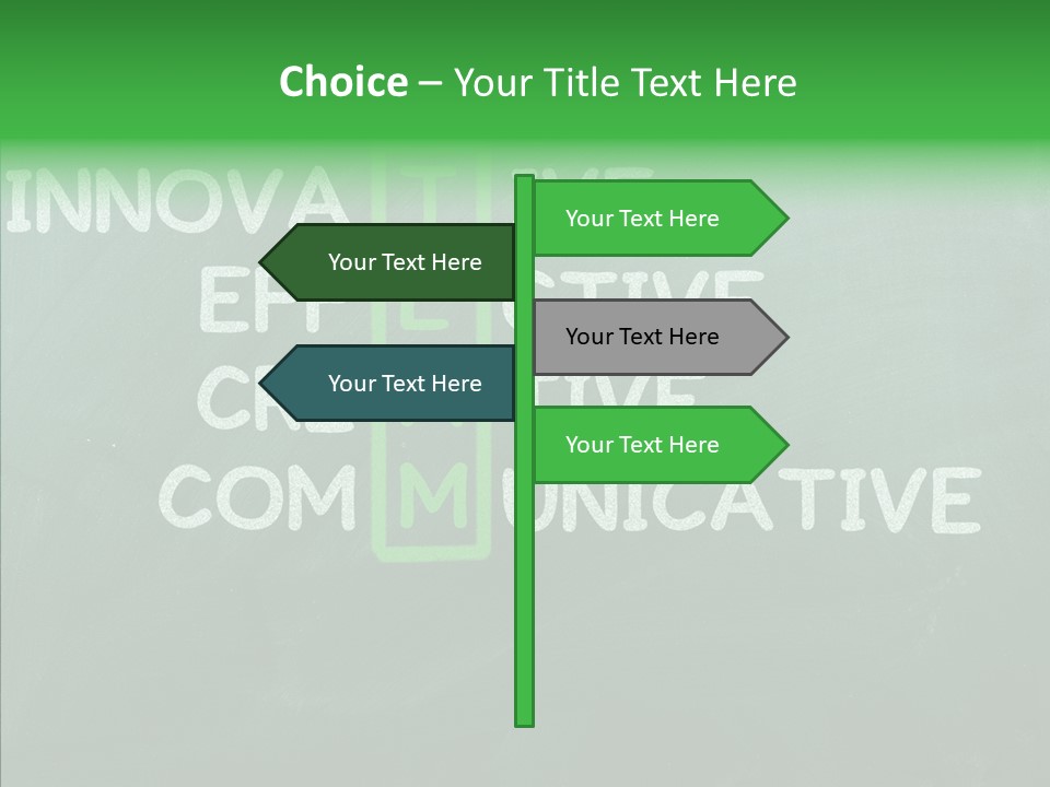 Successful White Teaching PowerPoint Template