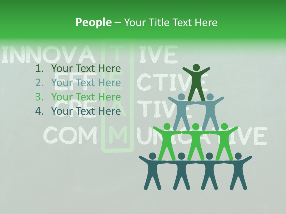 Successful White Teaching PowerPoint Template