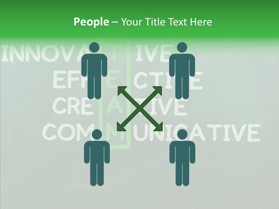 Successful White Teaching PowerPoint Template