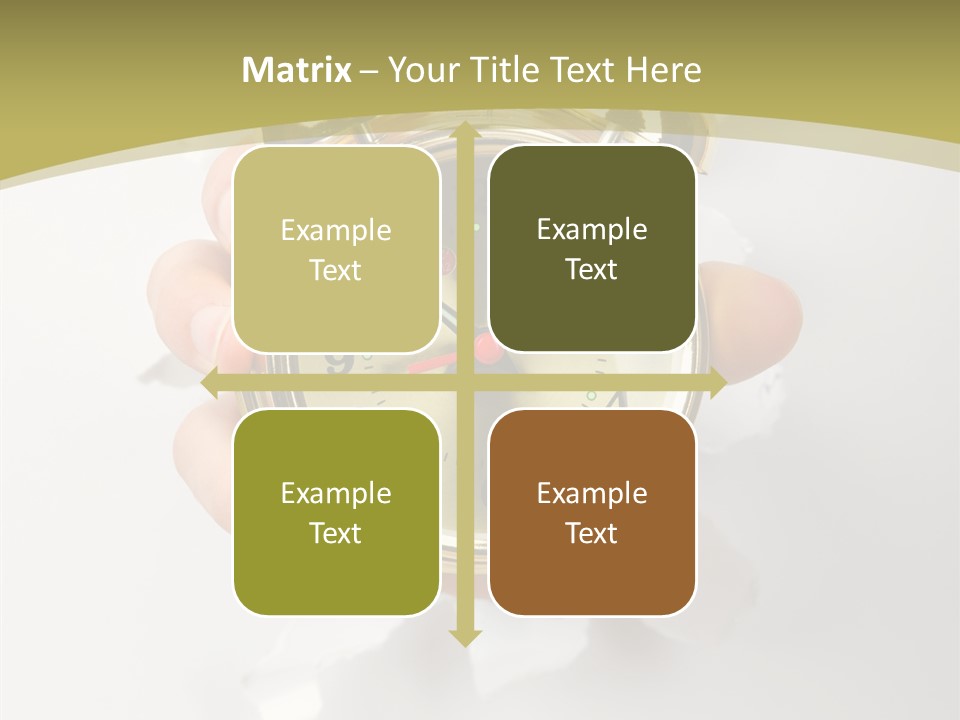 Deadline Clock Measurement PowerPoint Template