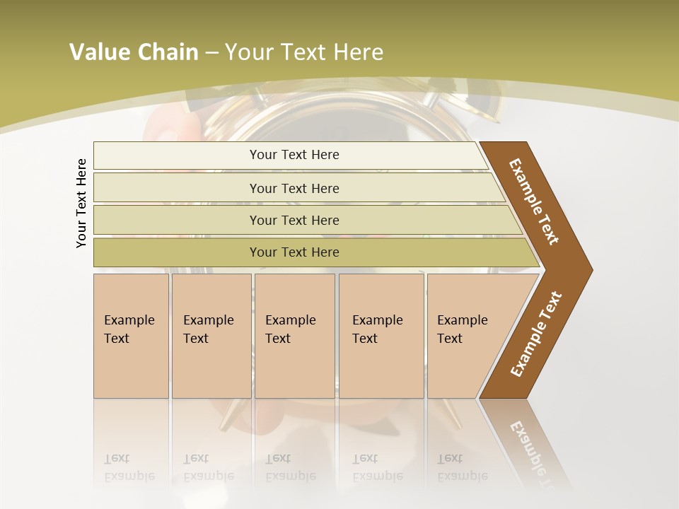 Deadline Clock Measurement PowerPoint Template