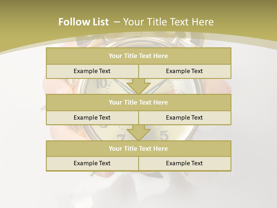 Deadline Clock Measurement PowerPoint Template