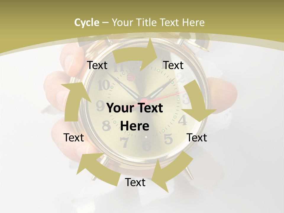 Deadline Clock Measurement PowerPoint Template