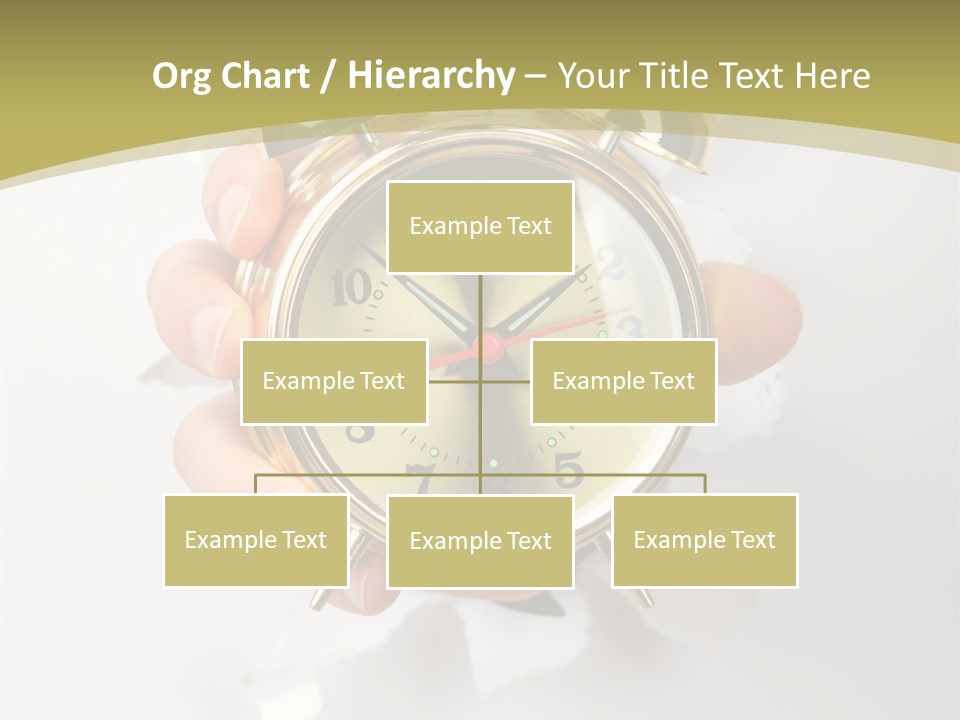 Deadline Clock Measurement PowerPoint Template