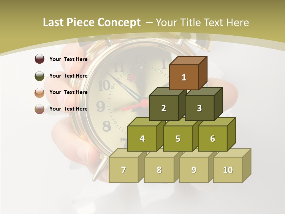 Deadline Clock Measurement PowerPoint Template