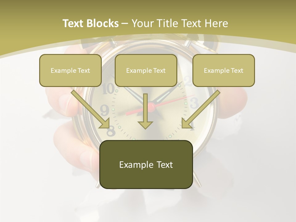 Deadline Clock Measurement PowerPoint Template