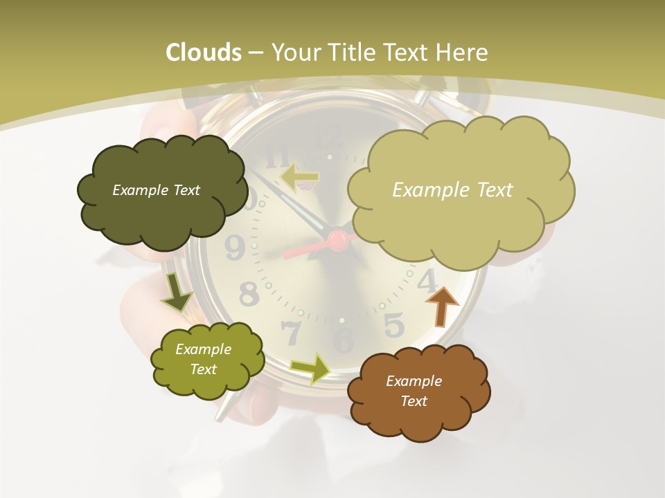 Deadline Clock Measurement PowerPoint Template