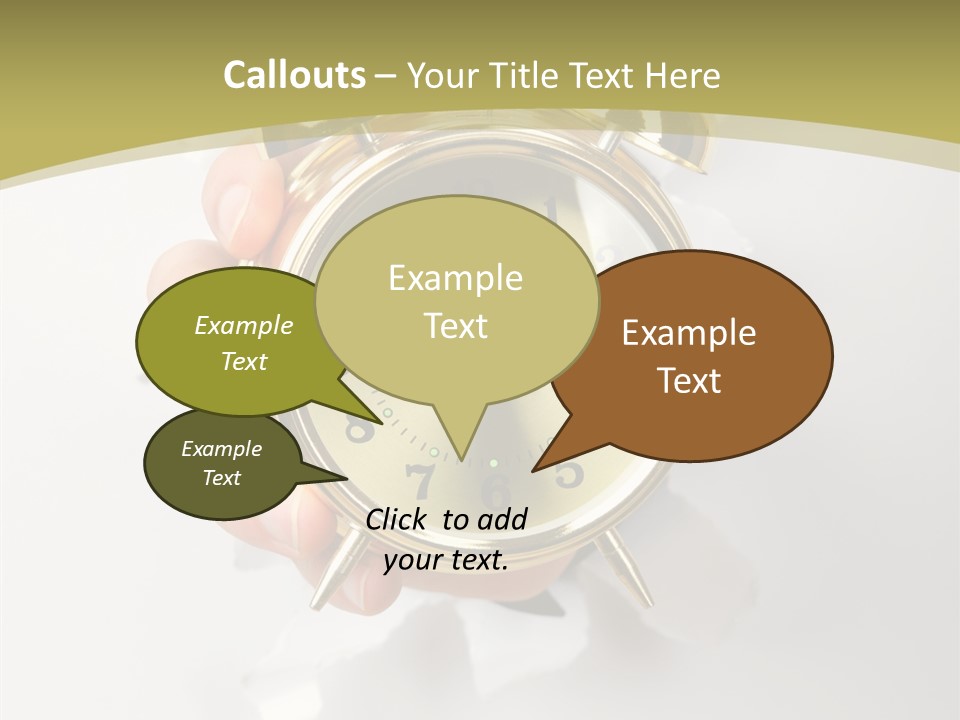 Deadline Clock Measurement PowerPoint Template