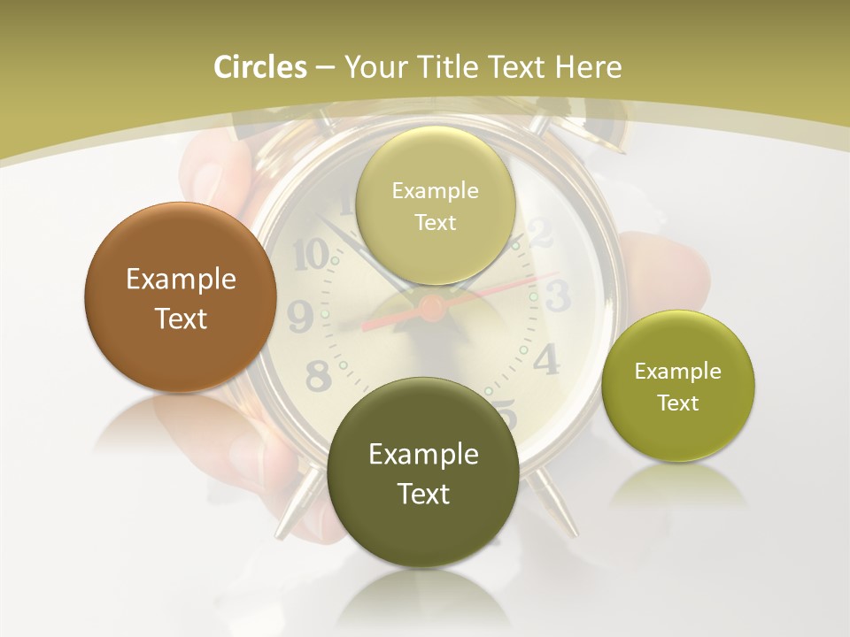 Deadline Clock Measurement PowerPoint Template