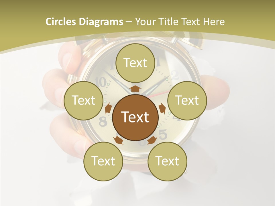 Deadline Clock Measurement PowerPoint Template