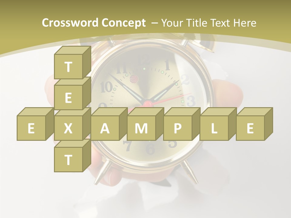 Deadline Clock Measurement PowerPoint Template