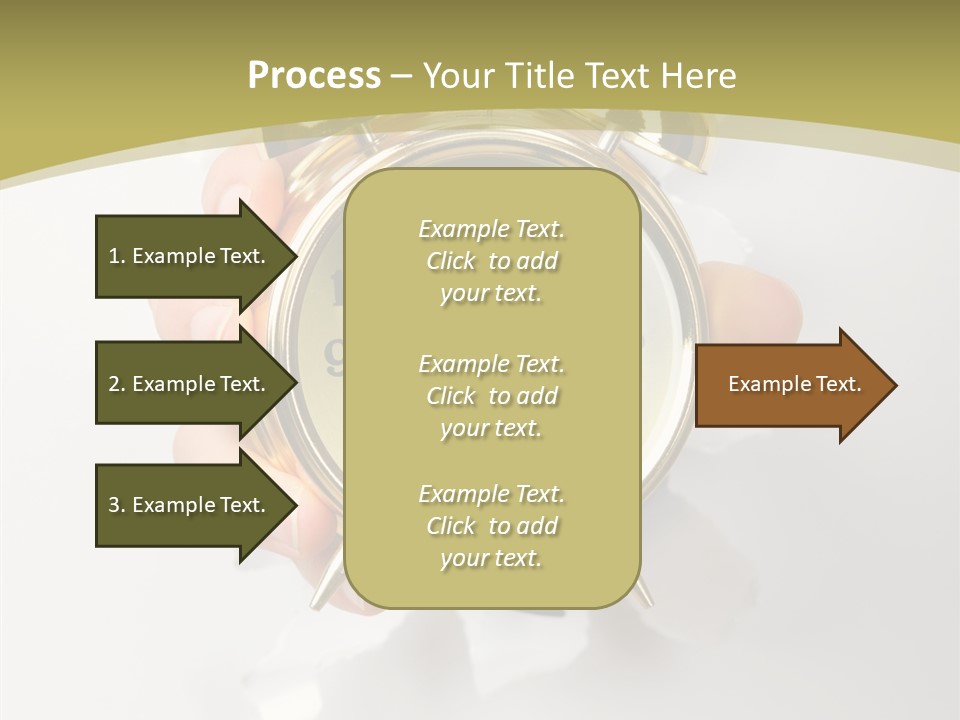 Deadline Clock Measurement PowerPoint Template