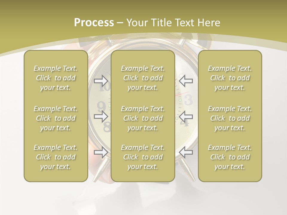 Deadline Clock Measurement PowerPoint Template