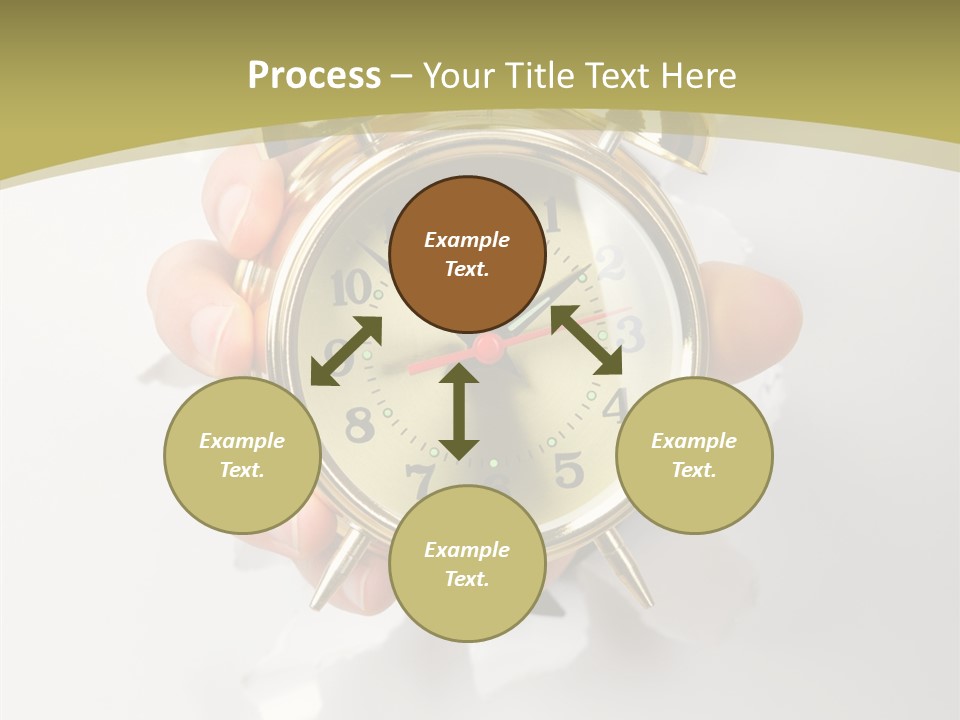 Deadline Clock Measurement PowerPoint Template