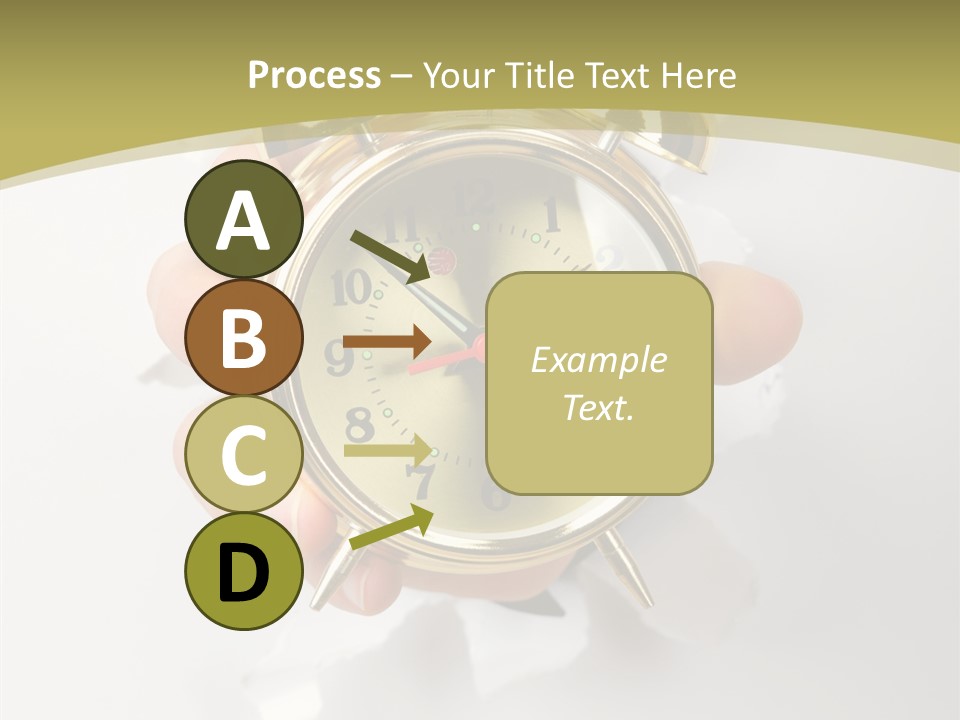 Deadline Clock Measurement PowerPoint Template