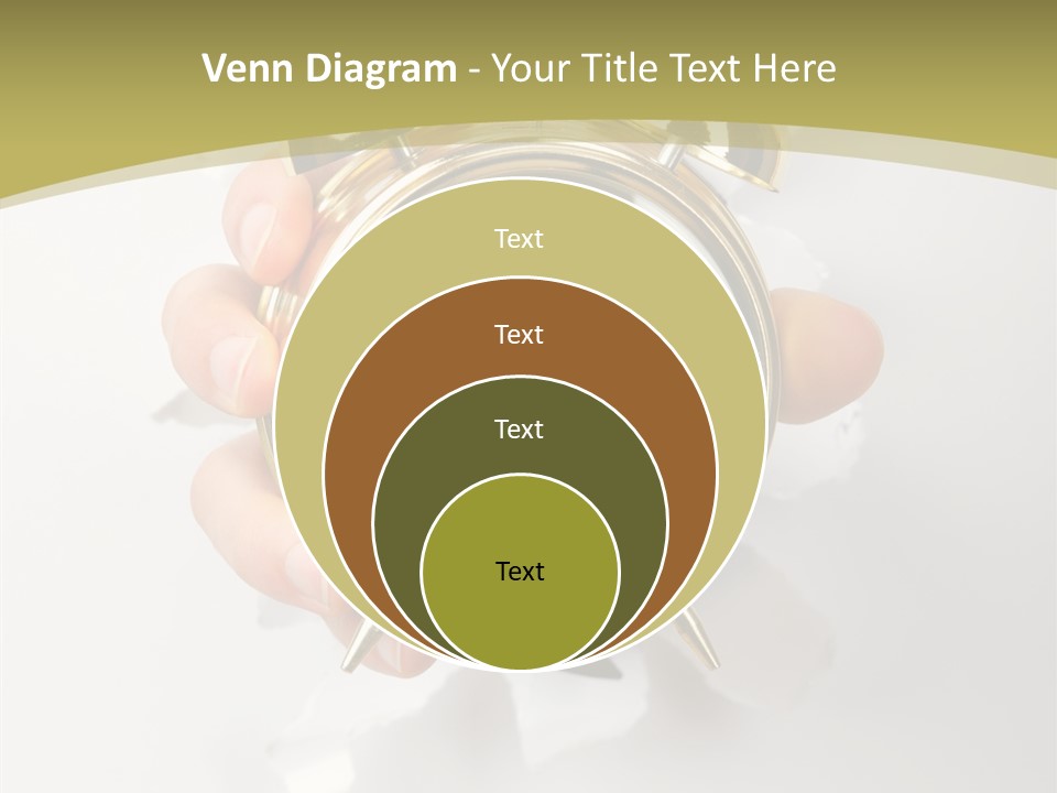 Deadline Clock Measurement PowerPoint Template