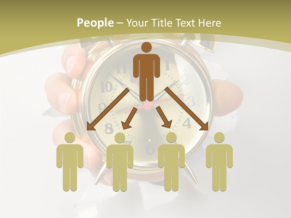 Deadline Clock Measurement PowerPoint Template