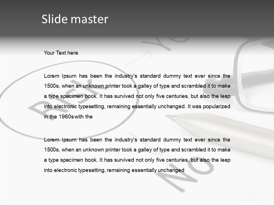 Losing Alert Lose PowerPoint Template