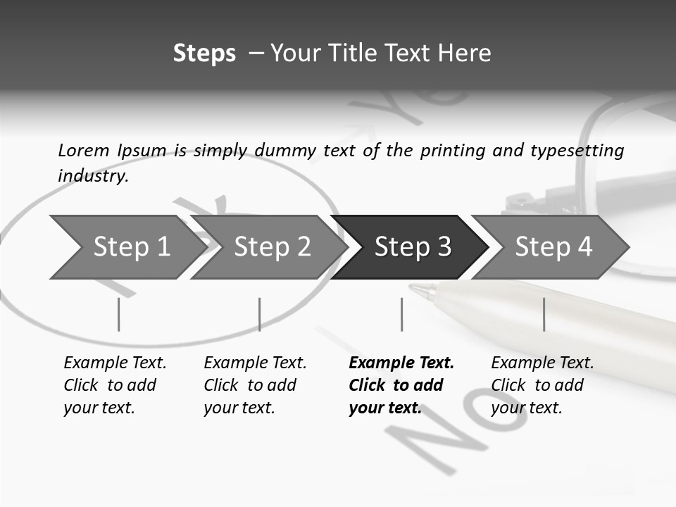 Losing Alert Lose PowerPoint Template