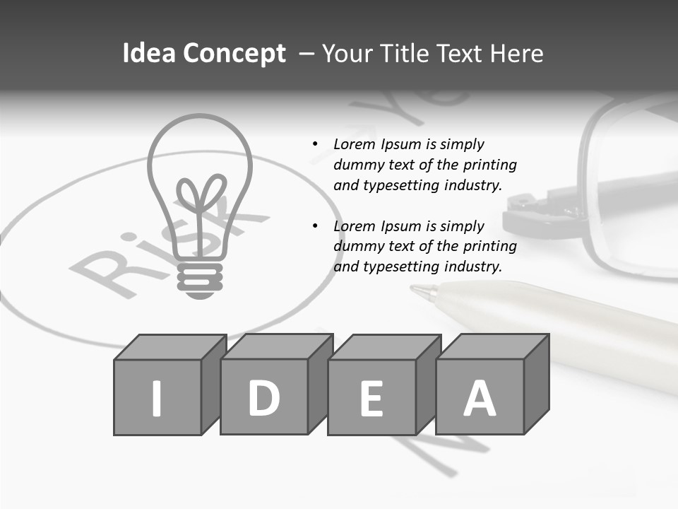 Losing Alert Lose PowerPoint Template