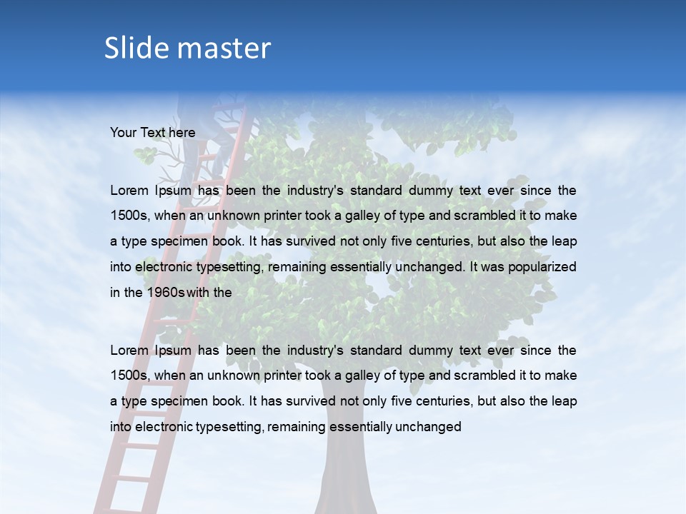 Manage Red Accounting PowerPoint Template