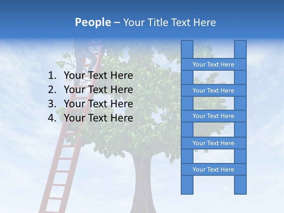 Manage Red Accounting PowerPoint Template
