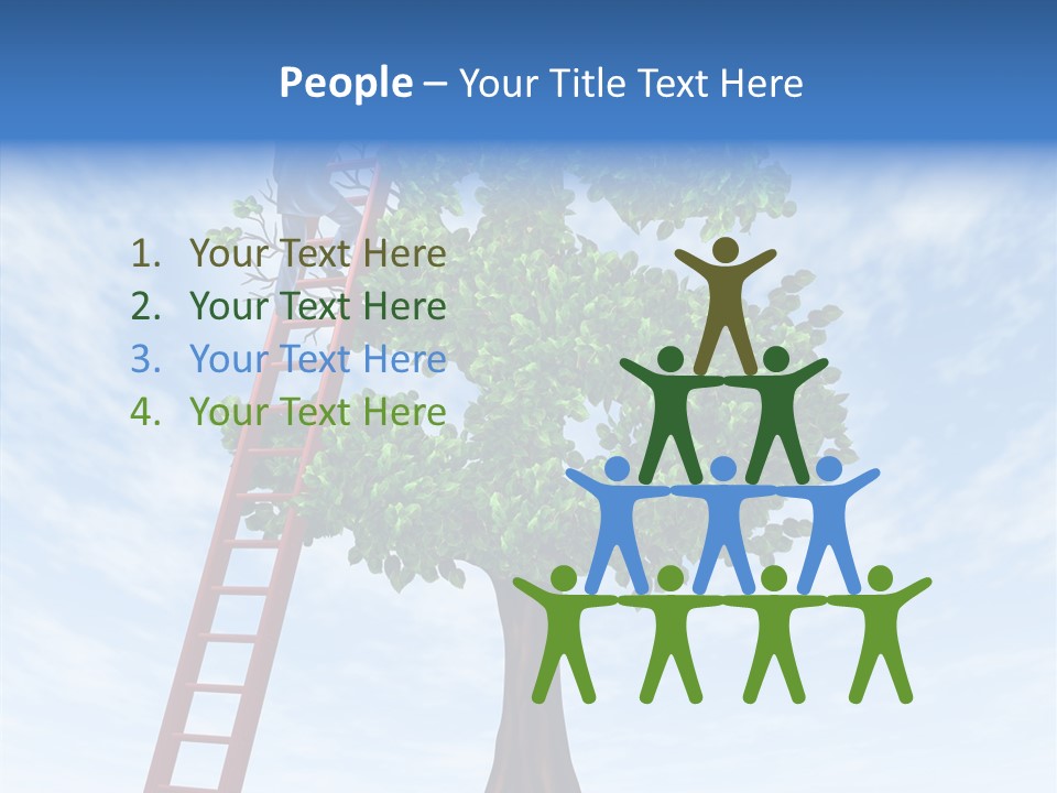 Manage Red Accounting PowerPoint Template