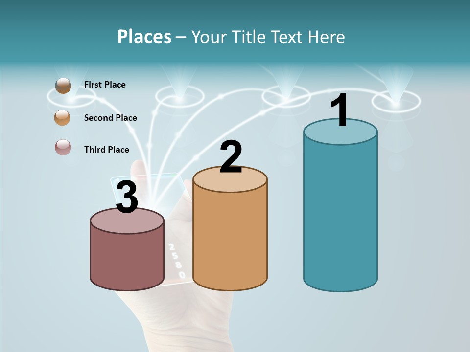 Object Media Man PowerPoint Template