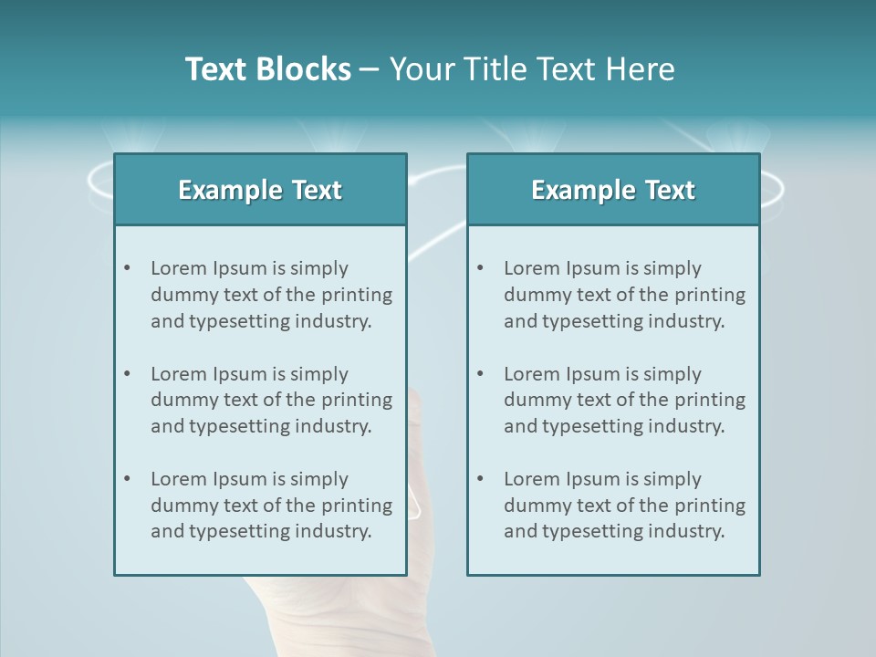 Object Media Man PowerPoint Template