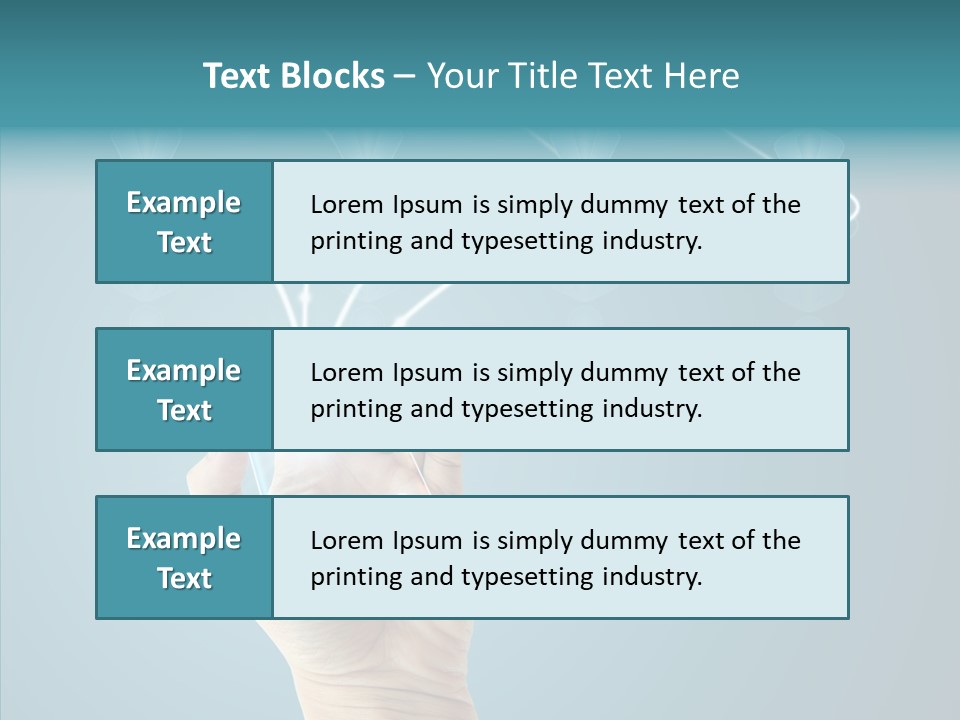 Object Media Man PowerPoint Template