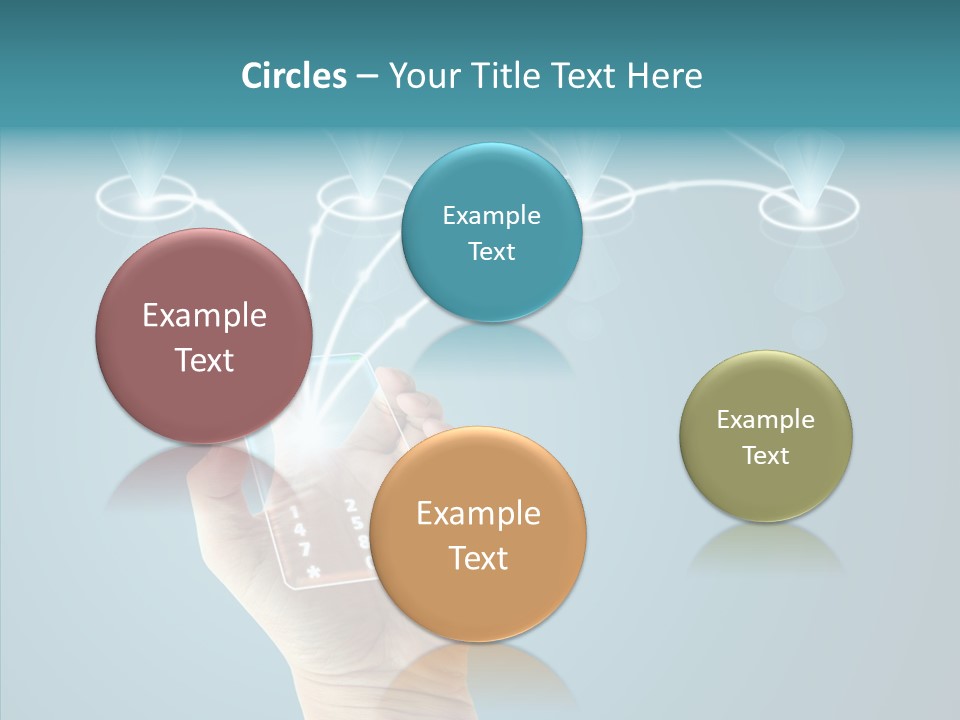 Object Media Man PowerPoint Template