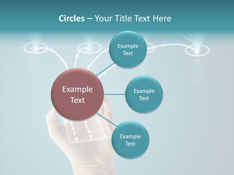Object Media Man PowerPoint Template