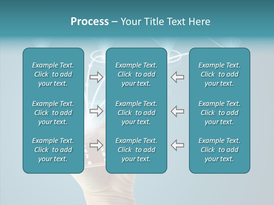 Object Media Man PowerPoint Template