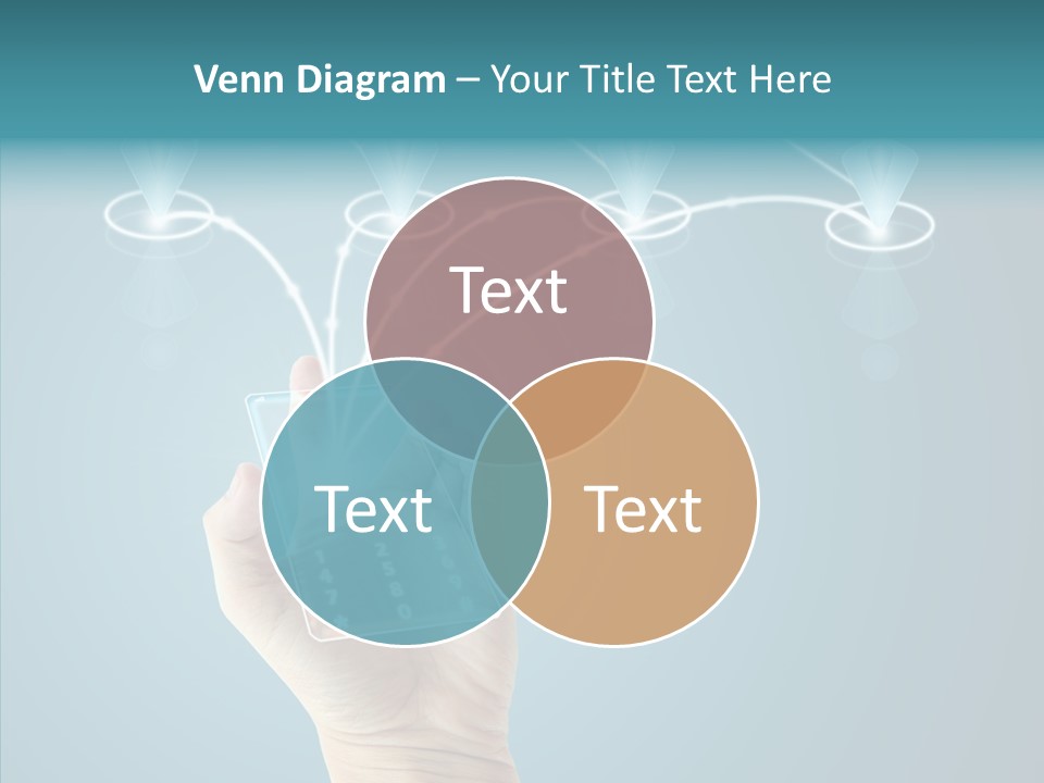 Object Media Man PowerPoint Template