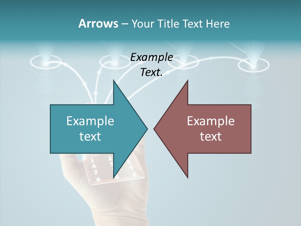 Object Media Man PowerPoint Template